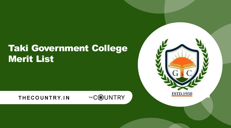 Taki Government College Merit List