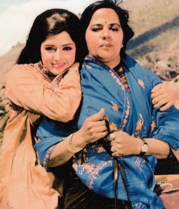 Hema Malini with her Mother