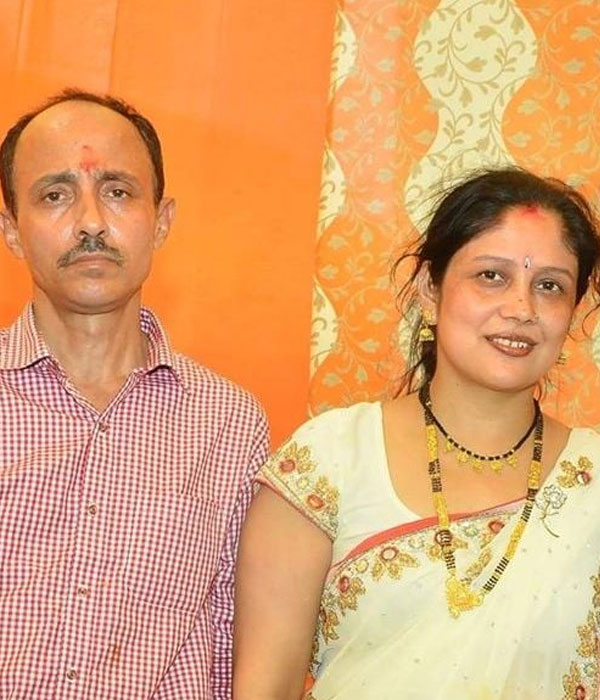 Nisha Guragain Parents Picture
