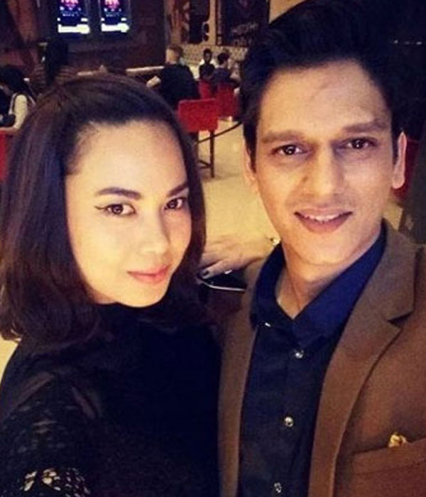 Vijay Varma with his Girlfriend (Lin Laishram)