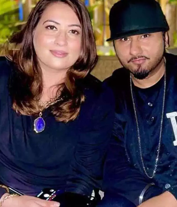 Yo Yo Honey Singh with his Wife (Shalini Talwar Singh)