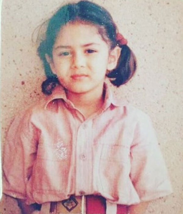 Mira Rajput Kapoor Childhood Picture