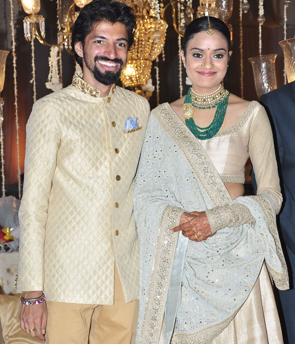 Nag Ashwin with his Wife (Priyanka Dutt)