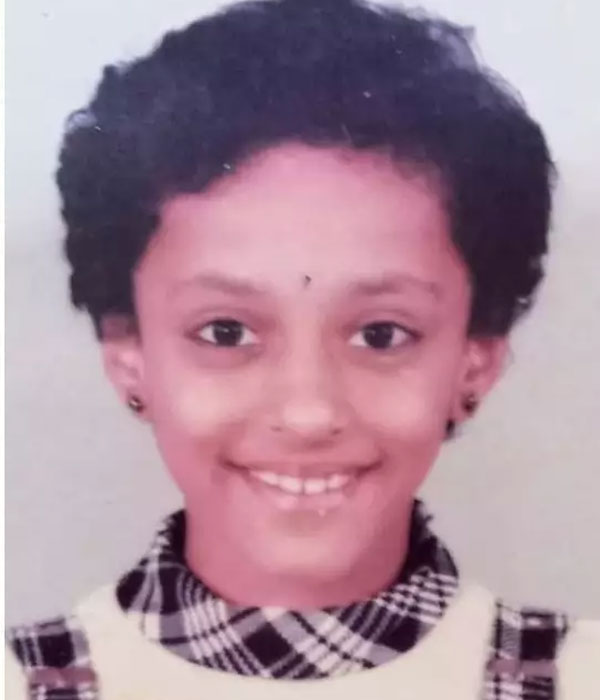 Pearle Maaney Childhood Picture