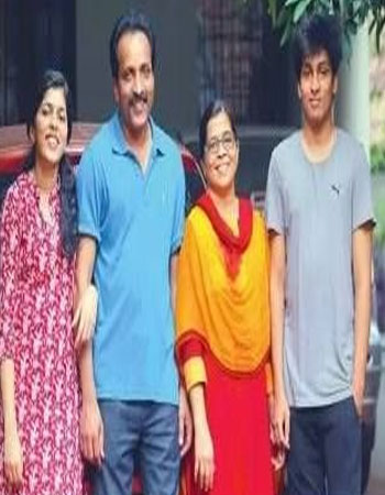 S. Somanath with his Family