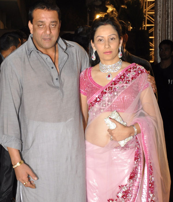 Sanjay Dutt with her Third Wife (Manyata Dutt)