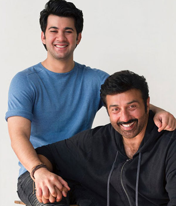 Sunny Deol with his Sons (Karan Deol)