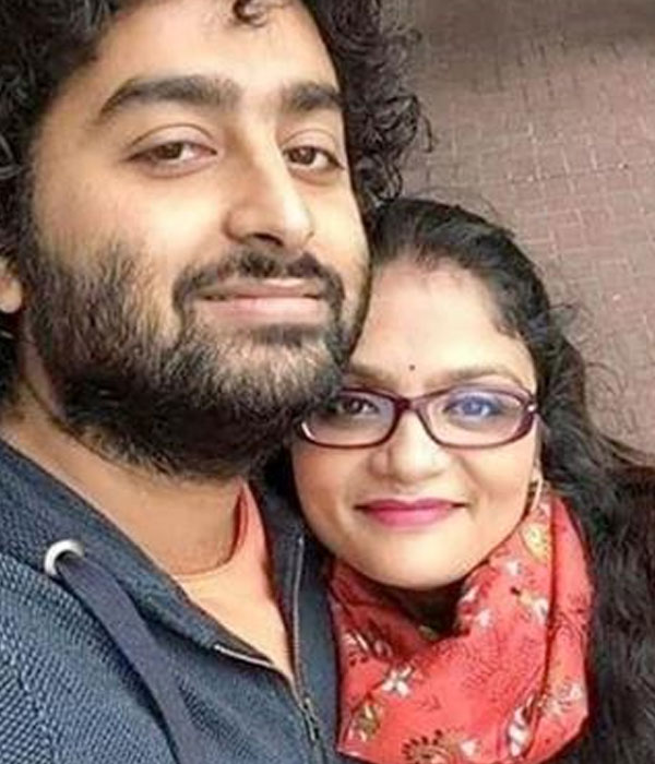 Arijit Singh with his First Wife (Ruprekha Banerjee)