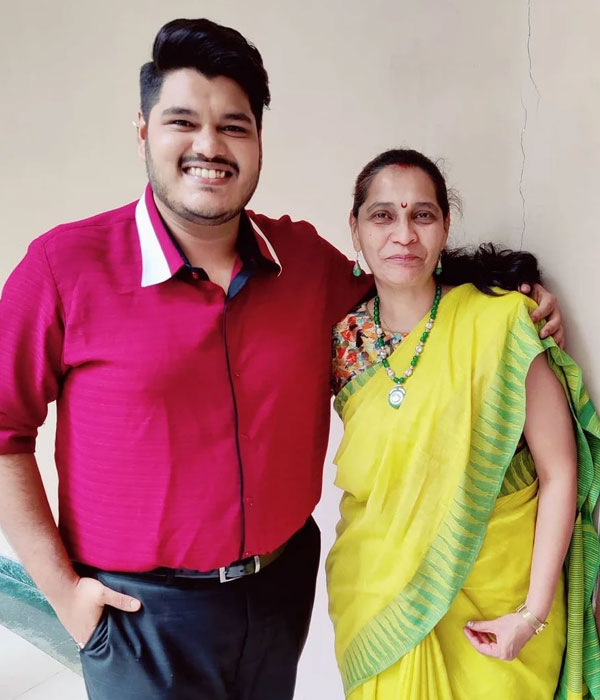Ashish Kulkarni with his Mother (Payal Kulkarni)