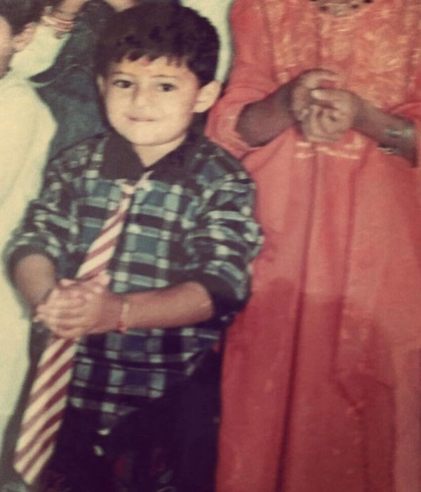 Darshan Raval Childhood Picture