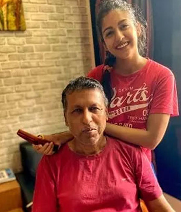 Ishita Dutta with her Father (Tapan Dutta)