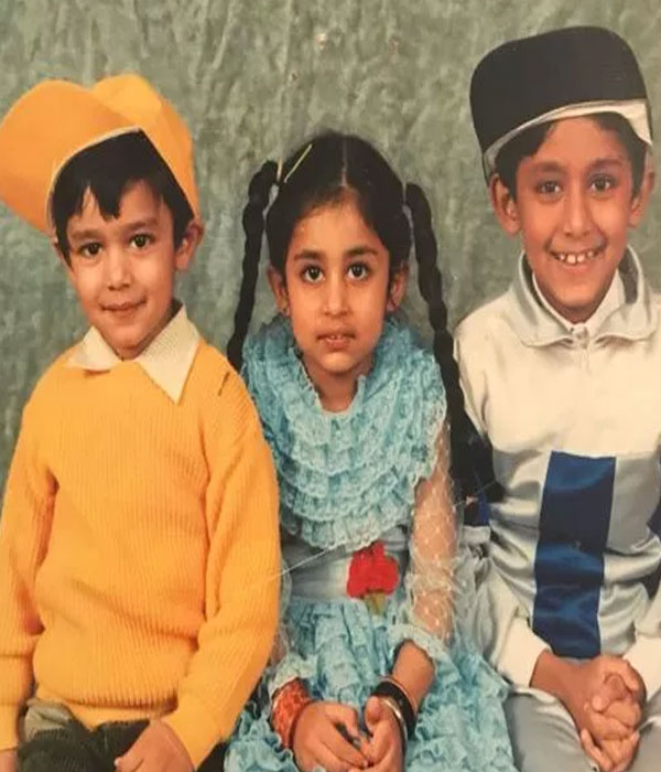 Jaz Dhami Childhood Picture