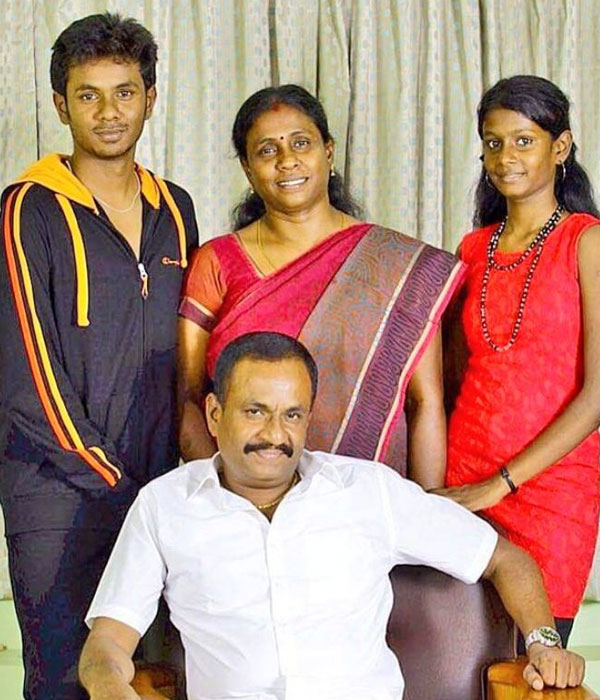 G. Marimuthu Family Picture