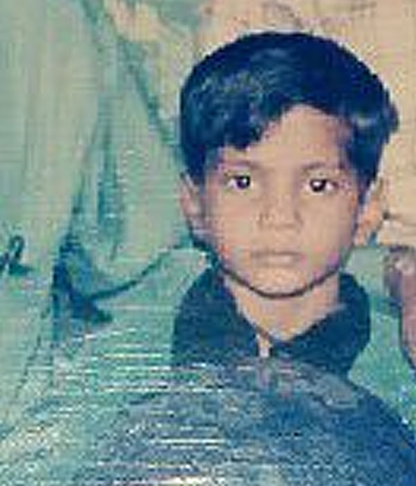 Manish Kashyap Childhood Picture
