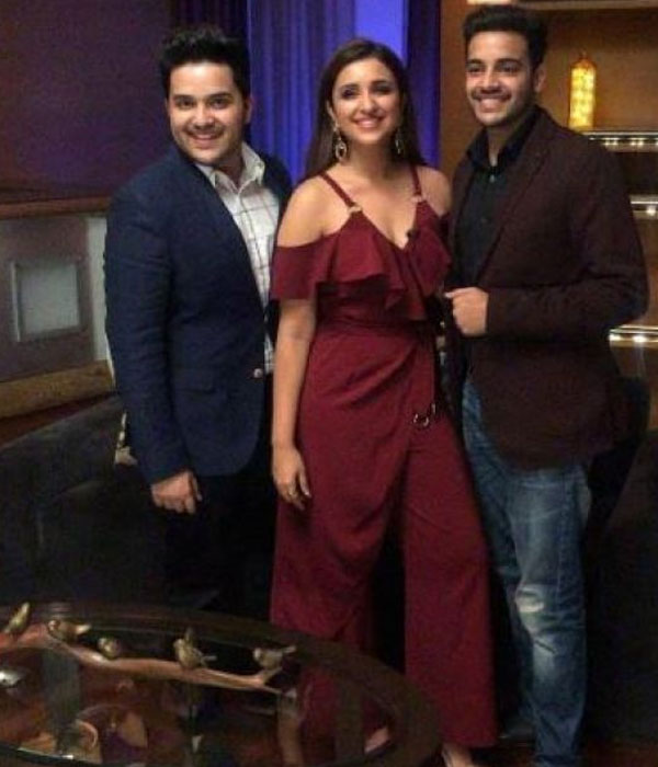 Parineeti Chopra With his Brother Picture