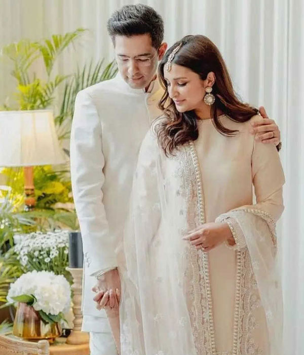Raghav Chadha With his Wife Picture