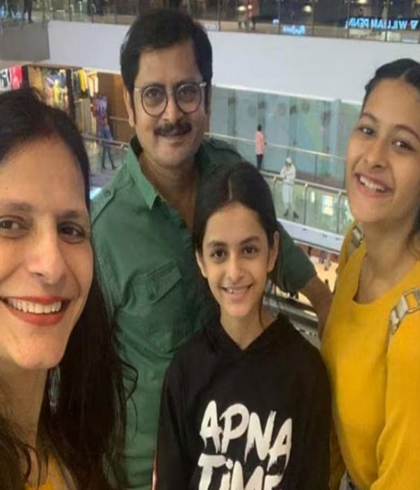 Rohitash Gaud With is Family Picture