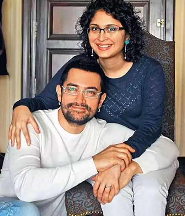 Aamir Khan with his Second Wife (Kiran Rao)
