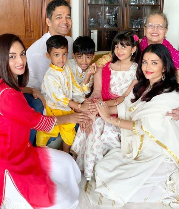 Aishwarya Rai Family Picture