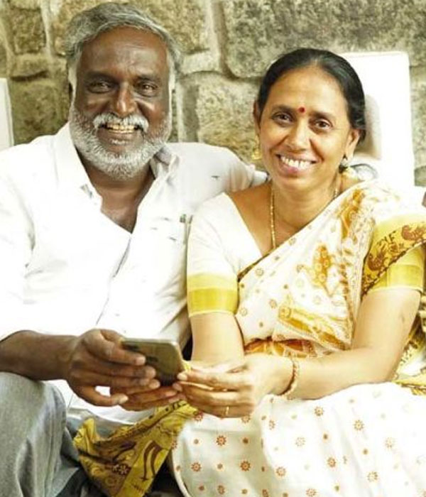 Bava Chelladurai with his Wife (K. V. Shylaja)