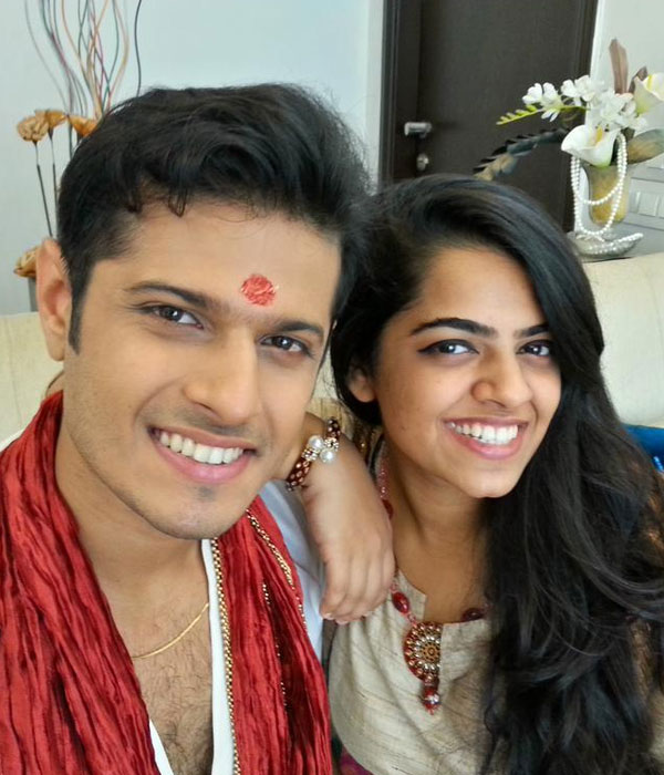 Neil Bhatt With his Sister Picture