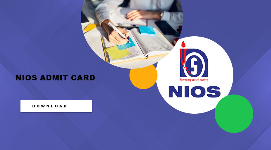 Nios-Admit-Card