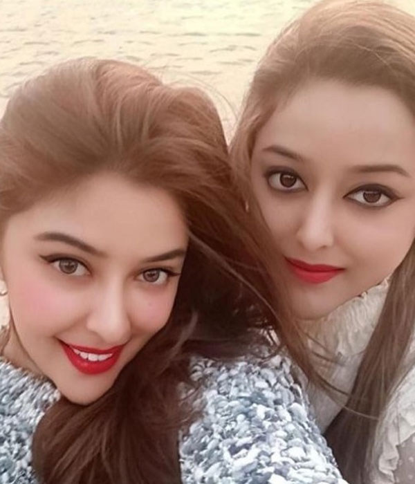 Payal Ghosh With her Sister Picture