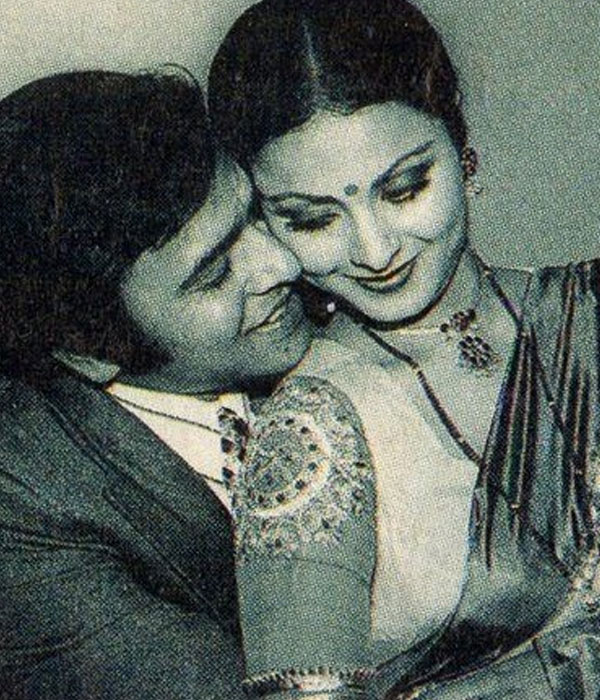 Rekha with her Boyfriend (Vinod Mehra)