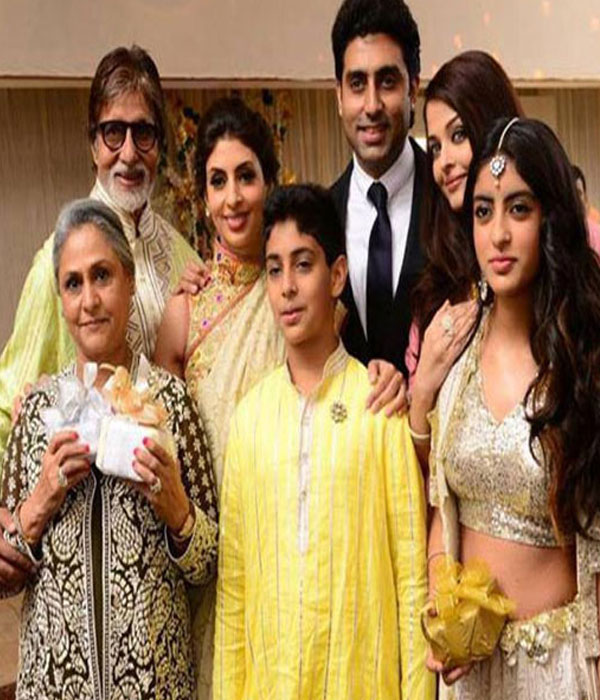 Abhishek Bachchan With his Family Picture