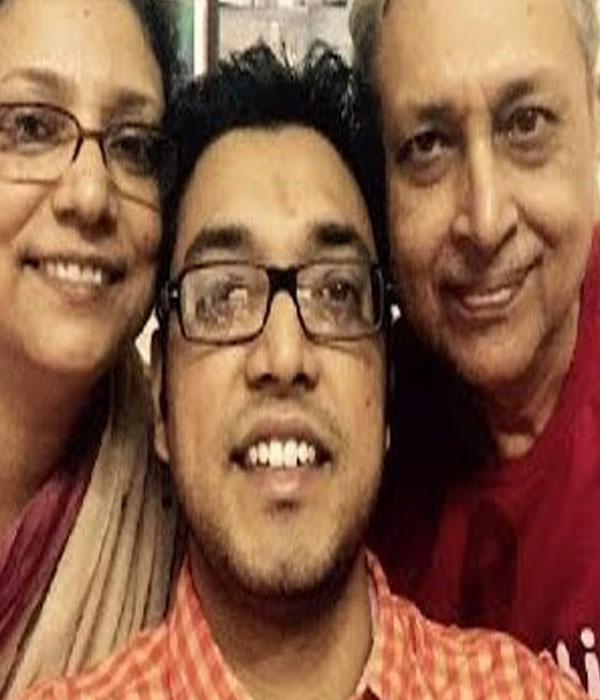 Anupam Roy With his Father and Mother Picture