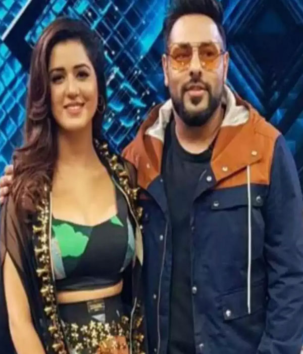 Badshah With his Girlfriend Picture