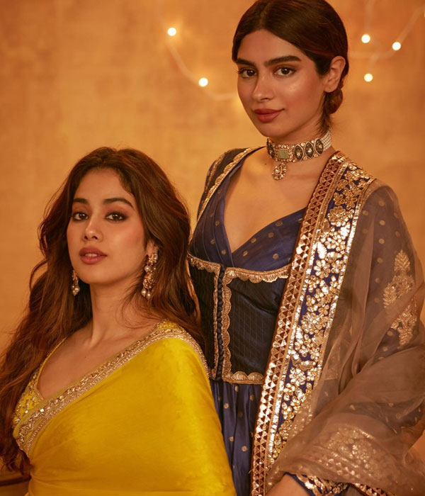 Janhvi Kapoor With her Sister Picture