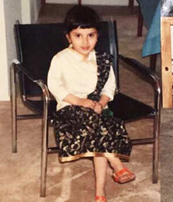 Sania Mirza Childhood Picture