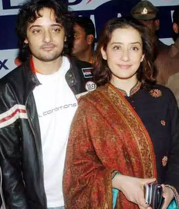 Manisha Koirala With her Brother Picture