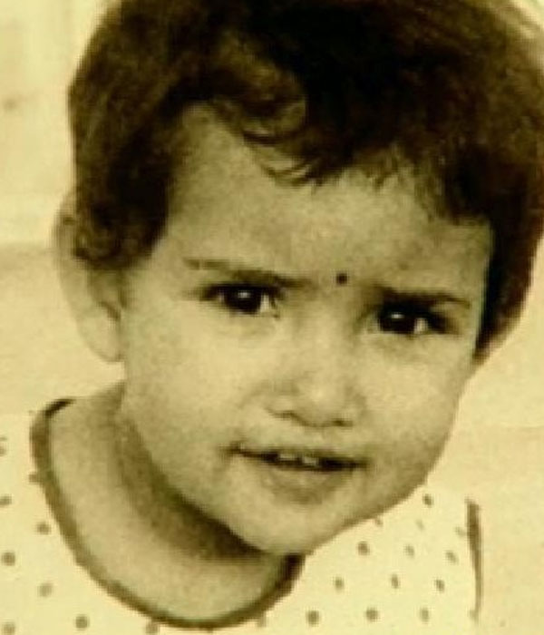 Manisha Koirala Childhood Picture